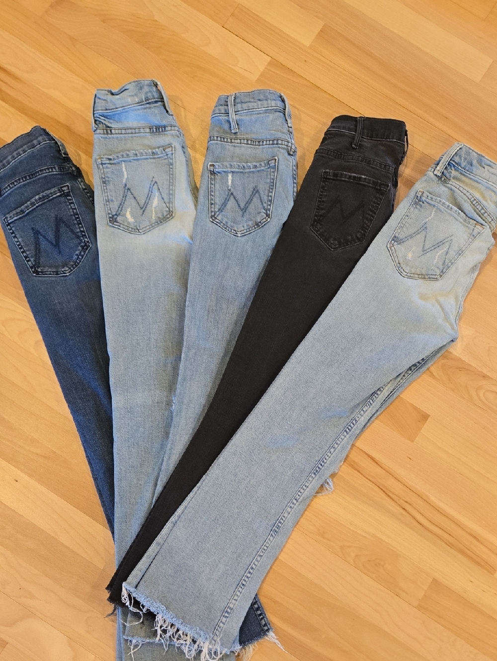 Bundle Of 5 Mother Jeans